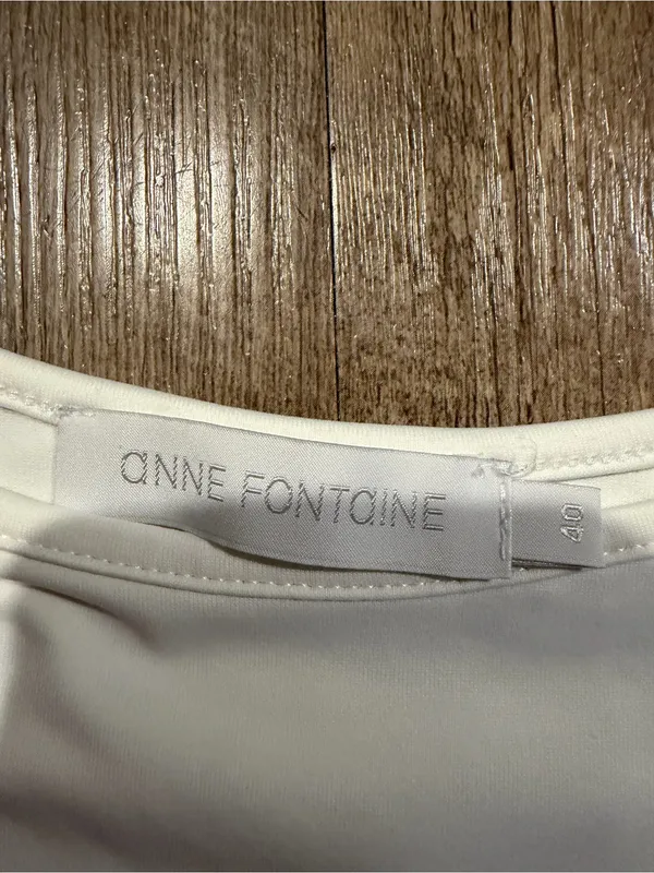 ANNE FONTAINE Women's Cintia Camisole – Stretch Thin Strap White EU 40 | US M - Image 3