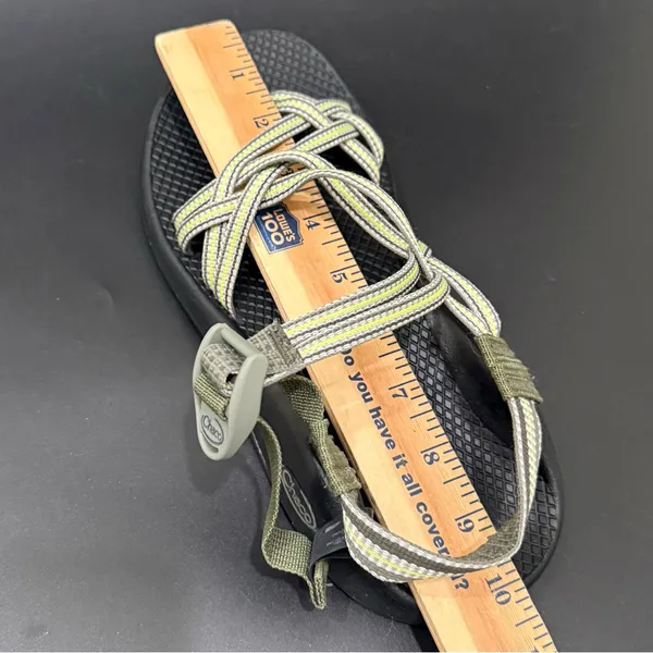 Chacos CHACO ZX/2 Classic Pully Olive/Lime Zesty Pattern Outdoor Hiking Sandals Size 9 - Image 9