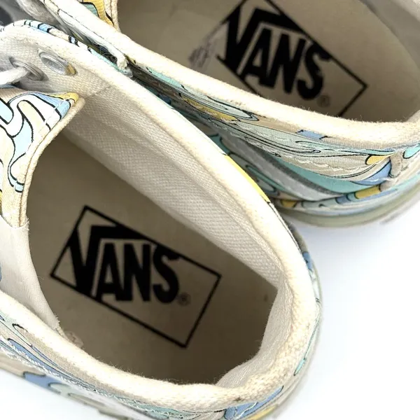 Vans Sk8-Hi Platform UV Ink Sunwaves Canvas Sneaker Size 7 Men's/Women's 8 1/2 - Image 9