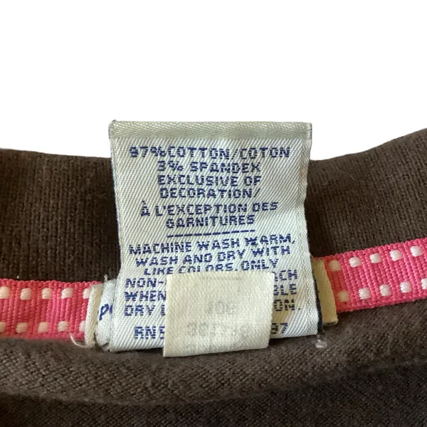 Old Navy Perfect Fit Stretch Brown Polo - Image 5
