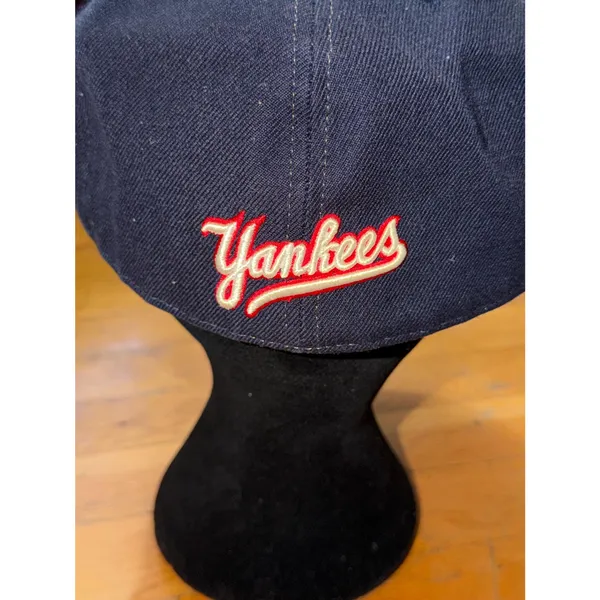Vintage New York Yankees Forever Snapback Hat American Needle Cooperstown Navy - Image 3