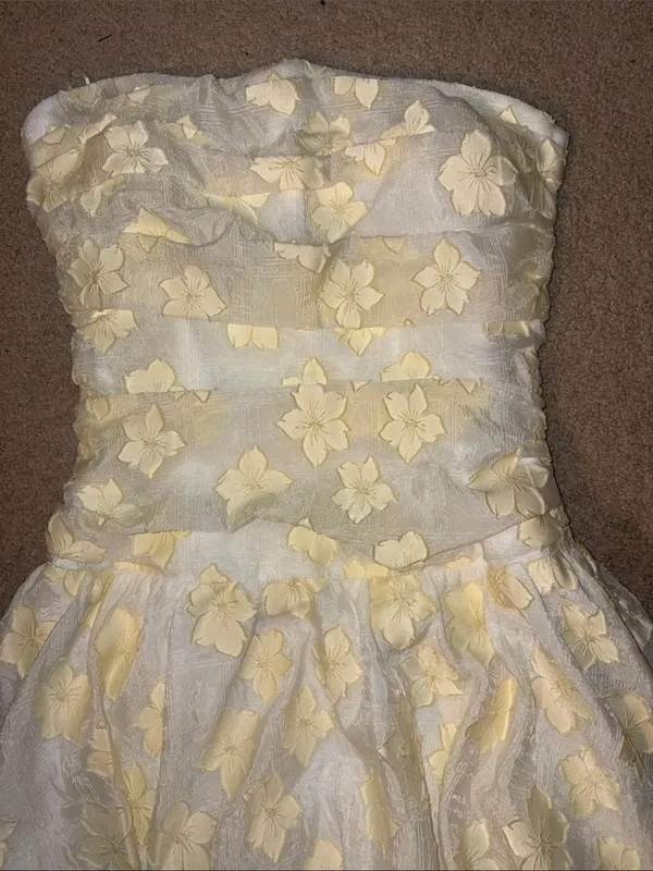 NEW AMANDA UPRICHARD Rendezvous Bubble Skirt Mini Dress S - Image 8