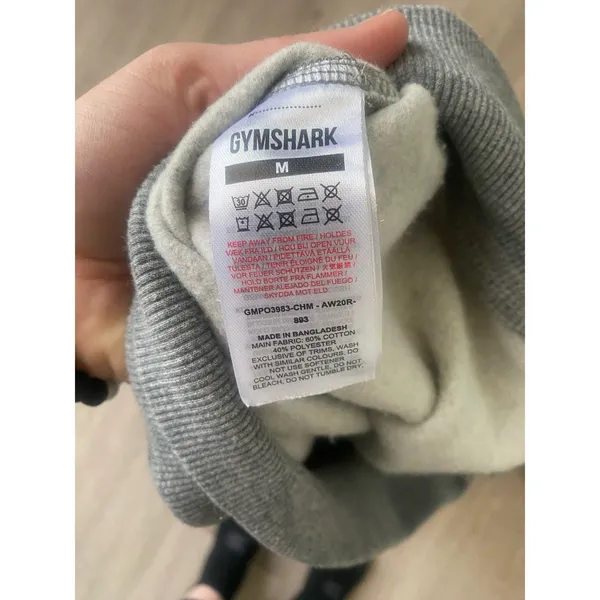 Gymshark Womens Gray Sweatshirt Size Medium - Image 4