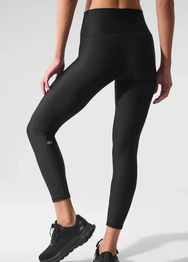 Alo Yoga 7/8 High-Waist Airlift Legging Black - Image 2