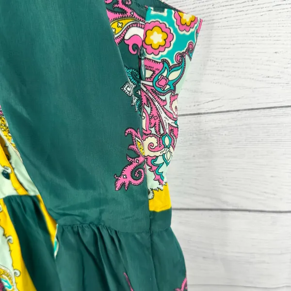 Moon Collection Womens size Large Paisley Print Sleeveless Dress - Image 7