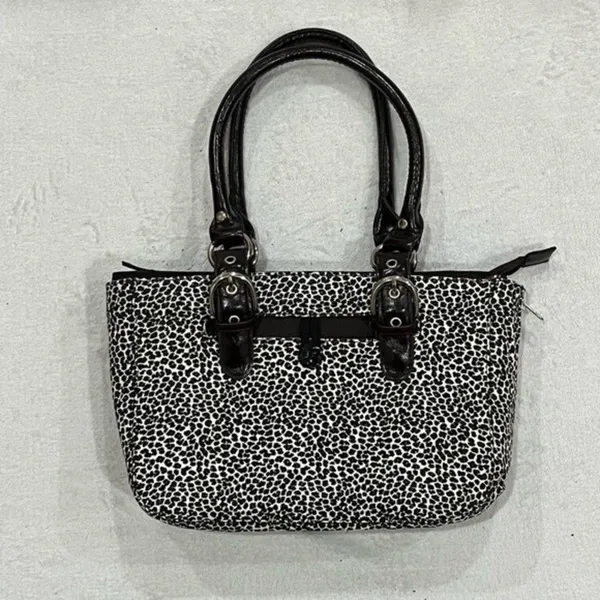 Luvali Changeable & Reversible Dark Brown Bag with Kaleidoscope/Jungle Cover - Image 13