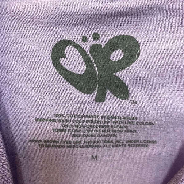 Olivia Rodrigo Spills Her Guts Live Purple T-Shirt Medium - Image 4