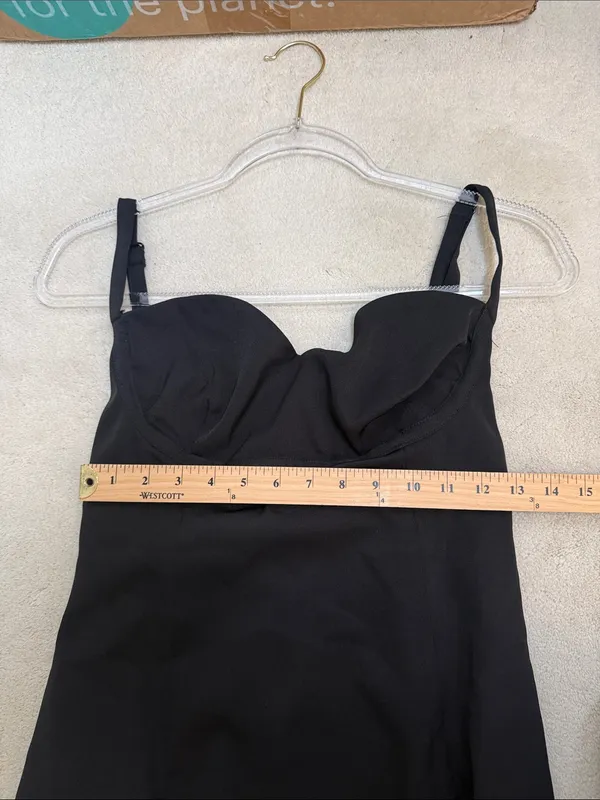 Princess Polly Briana Black Mini Dress Sweetheart Neckline Party Size 6 - Image 6