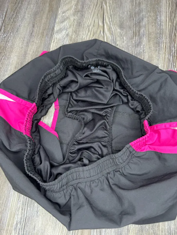 Nike Women’s Black Pink Dri FIT Lined Lightweight Workout Running Shorts Small - Image 6
