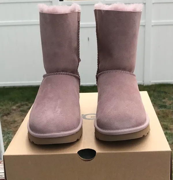 UGG Bailey Bow II Shimmer Boots - Image 3