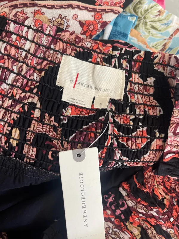 Anthropologie Tyla Tiered Paisley Print Mini Skirt - Image 5