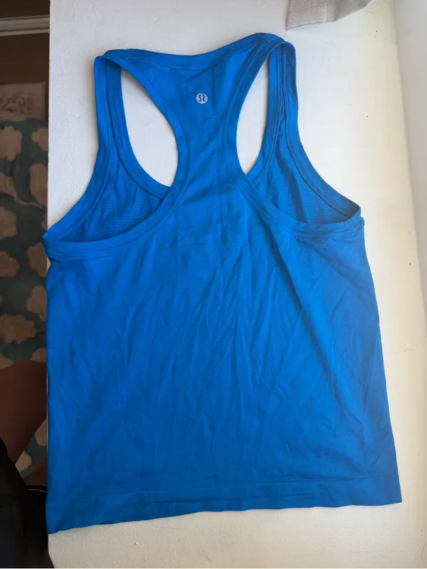 lululemon athletica Bright Blue Racerback Tank - Image 2