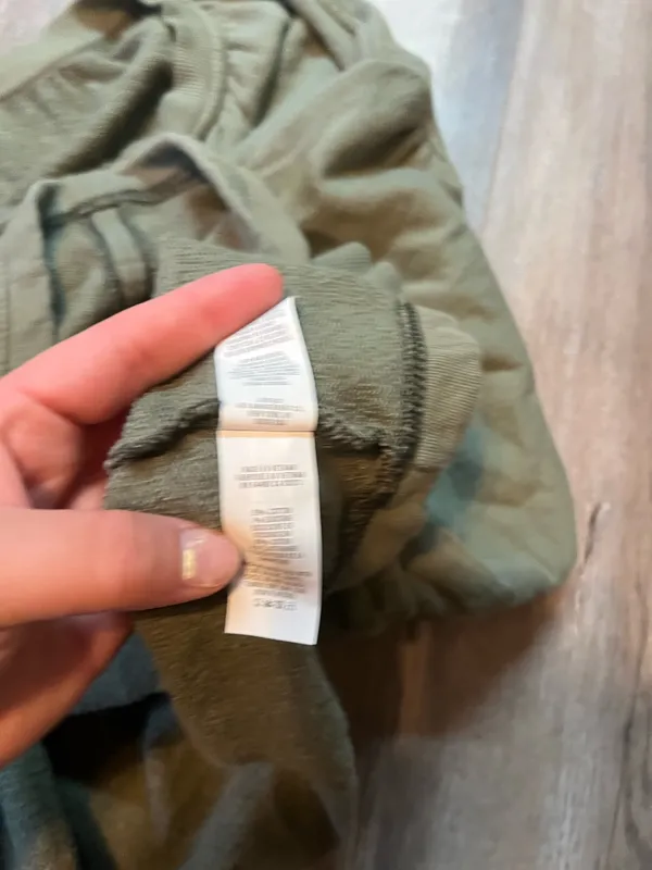 Aerie Easy Street Sweatshirt in Olive Green - Image 6