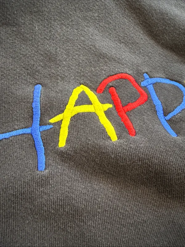 MADHAPPY x Toy Story Pixar Black logo embroidered Hoodie XS HTF - Image 4