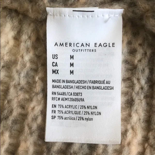 American Eagle Stripped Sweater size M - Image 4