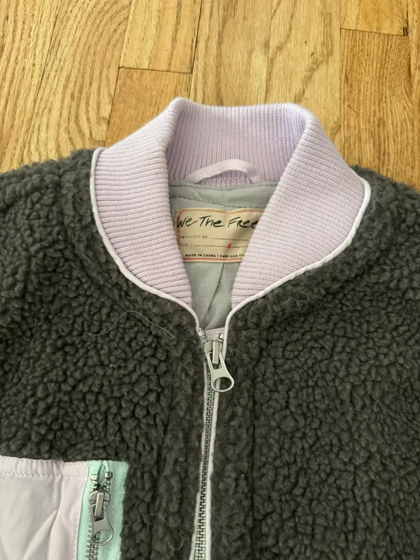 Free People Rivington Fleece Sherpa S - Image 5