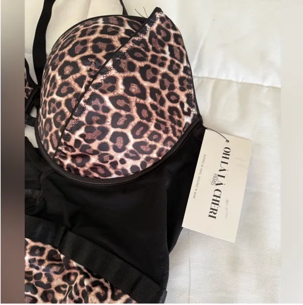 OH La La Cheri Leopard princts Woman body suit - Image 5