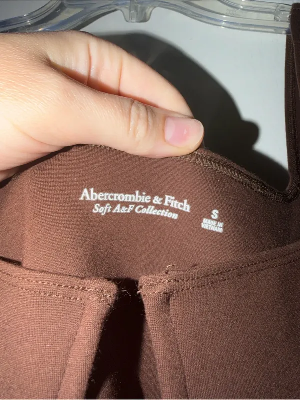 Abercrombie & Fitch Brown soft a&f collection One-Piece Bodysuit - Image 5