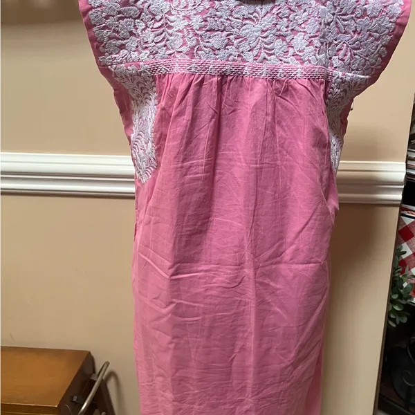 J.Marie Oaxaca Floral Embroidered Dress - Image 6