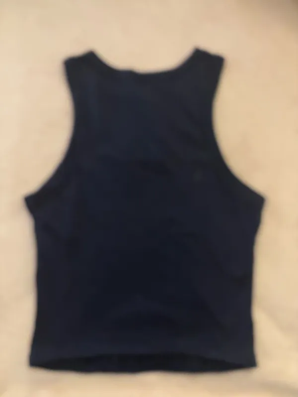 Navy American flag tank top Blue - Image 3