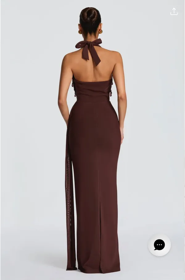 Brown Babyboo Maxi Dress - Image 3
