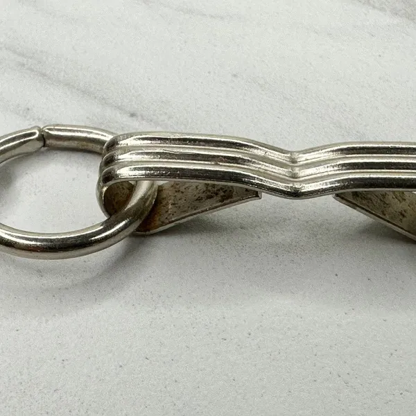 Western Concho Silver Tone Chain Link Belt Extra Small/Small (XS/S) ✨ - Image 4