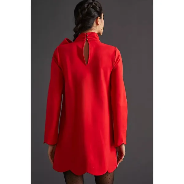 Maeve Neck‎ Tie Shift Mini Dress size large - Image 3