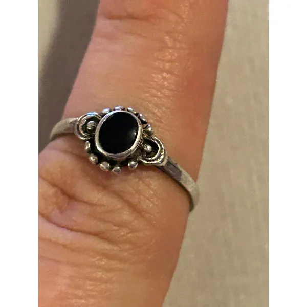 Ring band 925 sterling silver unique rare size 6 - Image 4