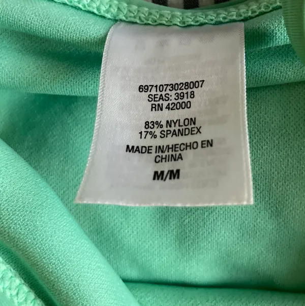 Bathing Suit Bottom Green Size M - Image 2