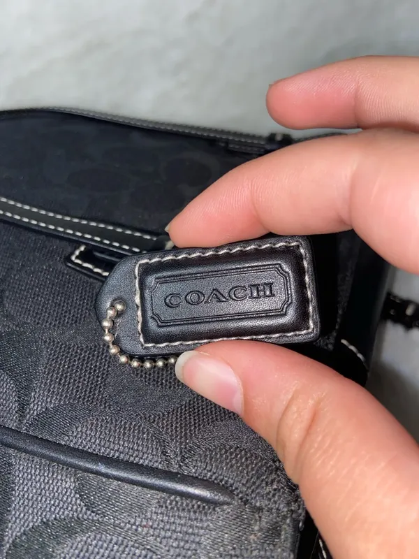 Coach Black Signature Tote Bag - Image 7
