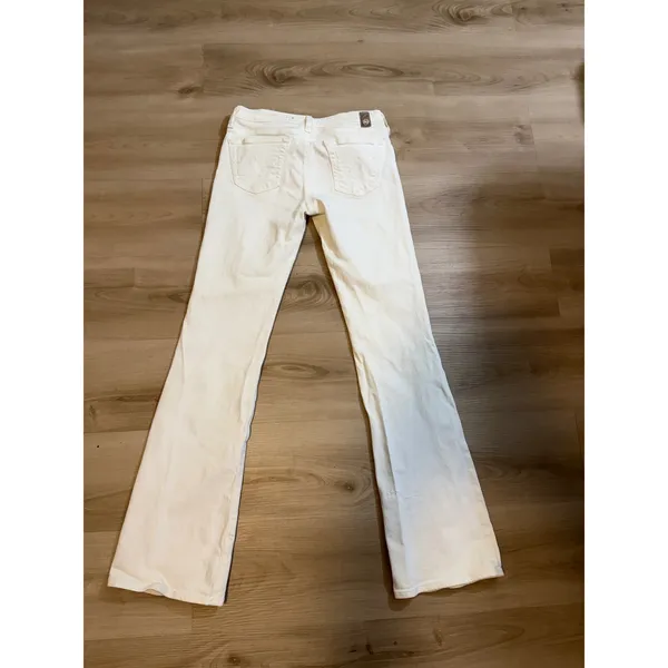 AG‎ Adriano Goldschmied The Angel Jeans Women 29R White Bootcut Stretch Denim - Image 15