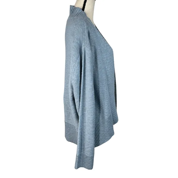 A.N.A. X-Large Cardigan Sweater Open Front Long Sleeve Stretch Puritan Blue New - Image 3