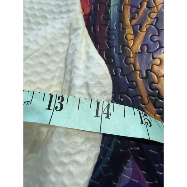 Lilly Pulitzer White Seersucker‎ Gold Soutache V-Neck Shift Dress Size 00 - Image 9