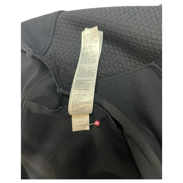 Spanx Leggings Womens Small Full Length Seamless Textured Sides Black FL3115 - Image 11