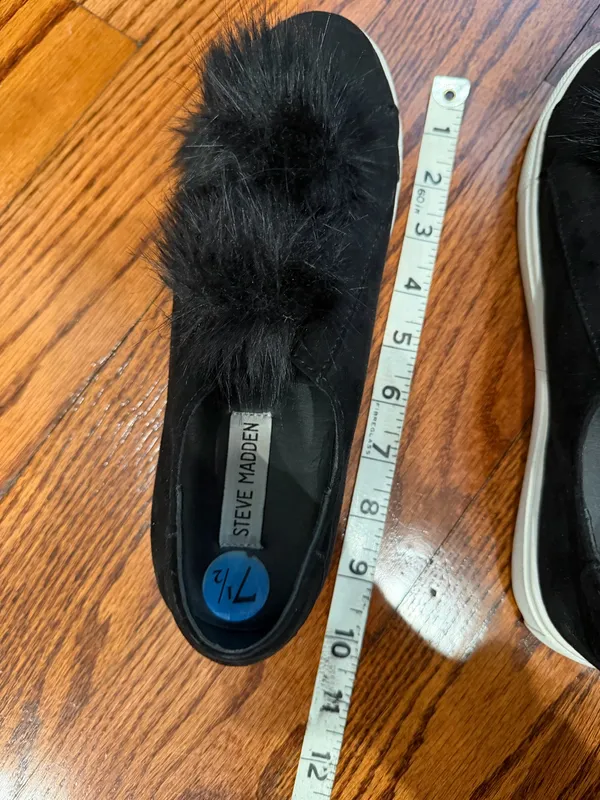 Steve Madden pompom slip on sneakers - Image 8