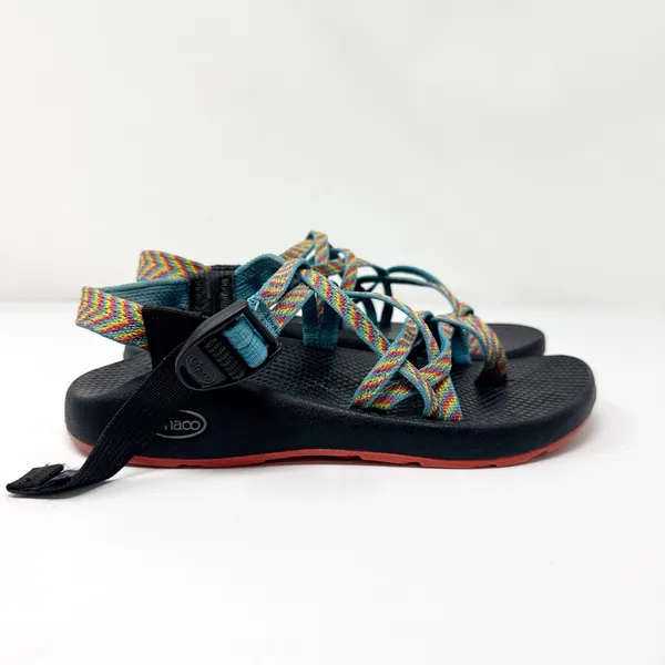 Chaco ZX2 Yampa Fiesta Rainbow Sandals Multicolor Womens Size 8 - Image 3