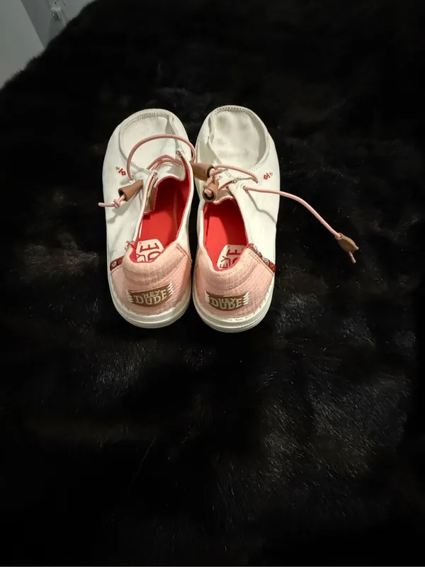 Hey Dude Wendy Chambray Boho Women's Casual Shoes, 8 - Image 3