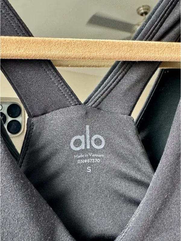 Alo Yoga Airbrush Real Dress Black - Image 4
