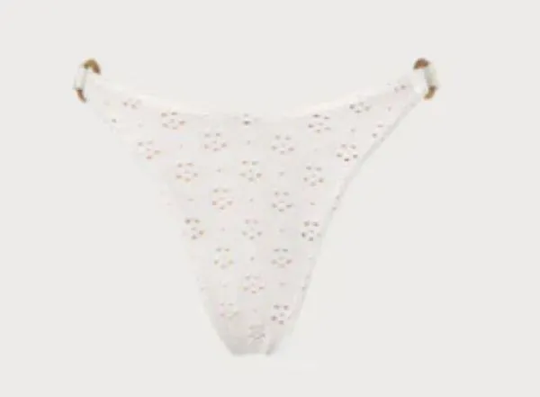 BERLOOK Ruched Floral Cutout Bikini Top AND O-Ring High Cut Bikini Bottom 08 - Image 9