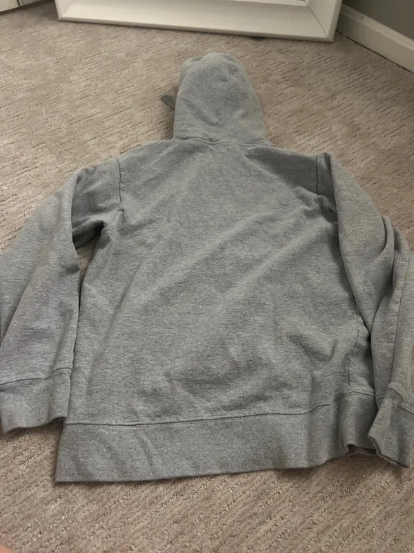 The North Face Grey Women’s Full-Zip Jacket Medium - Image 3