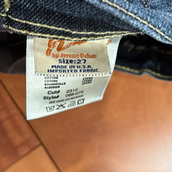 Citizens Of Humanity 'Paloma 088 Stretch Low Waist Blue Flare‎ Wide Leg Jeans 27 - Image 8