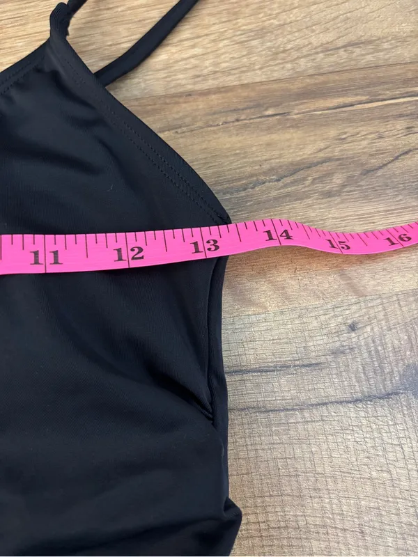 Andie The Amalfi Maternity One Piece Swimsuit Black NEW - Image 12