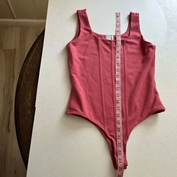Blue Rain Mystree S Coral Corset Bodysuit Square Neck Y2K Going Out - Image 6