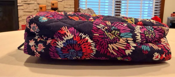 Vera Bradley | Midnight Wildflowers cosmetic case. - Image 3