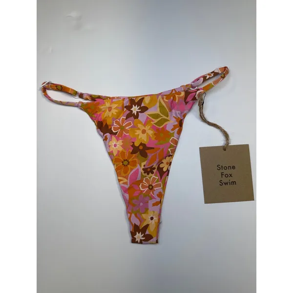 Stone Fox Swim Size S Isle Bottom Retro Pop‎ Beach Cruise Resort - Image 3