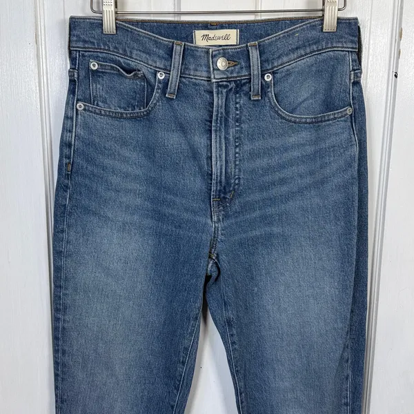 Madewell The Perfect Vintage Jean in Kepler Wash Comfort Stretch W2253 Sz 27 - Image 7