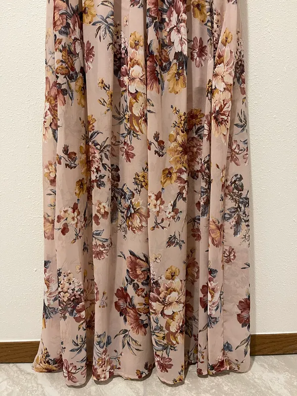 Boutique Floral Maxi Dress - Image 3