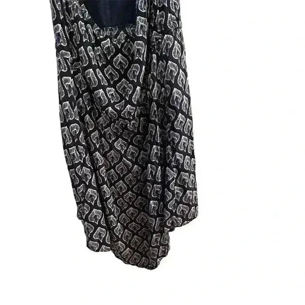 Roxy Women's Sleeveless Maxi Dress‎ Navy/White Pattern Size S Casual - Image 7