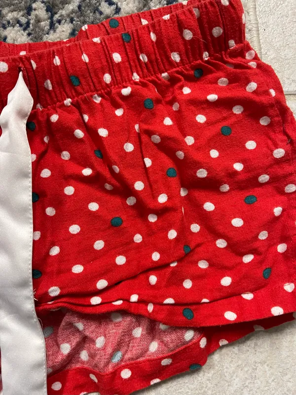 Old Navy Red Polka Dot  Sleep Shorts - Image 2