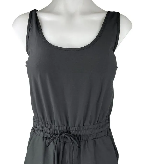 Abercrombie & Fitch Traveler Sleeveless Scoop Neck Drawstring Romper Jumpsuit XS - Image 6